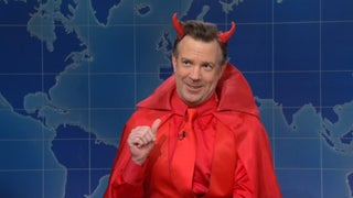 ‘SNL’: Jason Sudeikis Returns as The Devil in ‘Weekend Update’ Segment’ (Video)