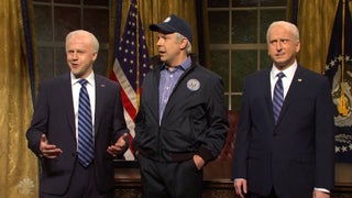 ‘SNL’: Jason Sudeikis’ VP Biden Time Travels to Cheer Up Modern Biden in Cold Open (Video)