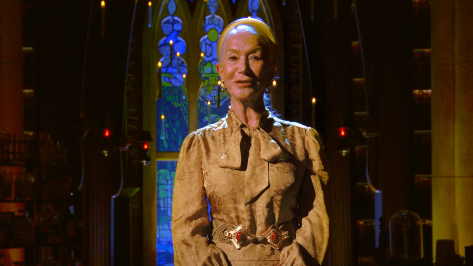 helen mirren puts harry potter fans to the test in teaser for hogwarts tournament of houses video helen mirren puts harry potter fans to the test in teaser for hogwarts tournament of houses video