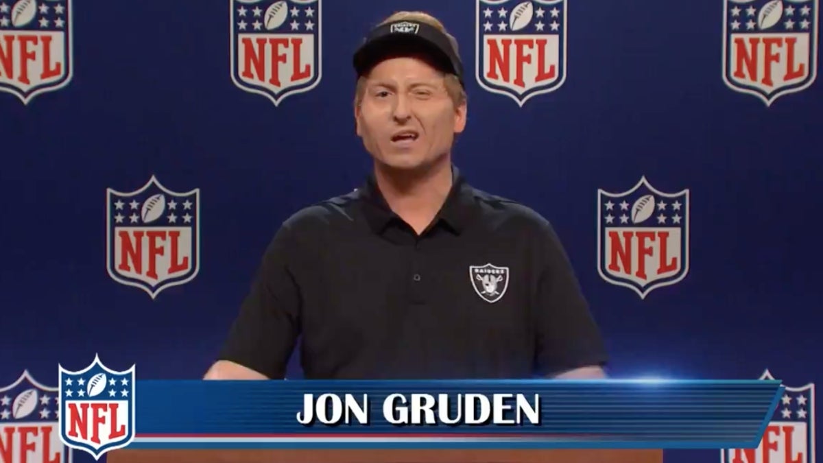 SNL Tackles the Jon Gruden NFL Scandal in Cold Open (Video)