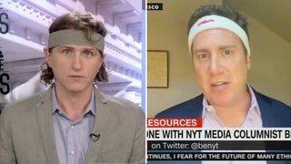 Journalists Jeff Horwitz and Ben Smith Go Full Hillary Wearing Headbands on Sunday Talk Shows
