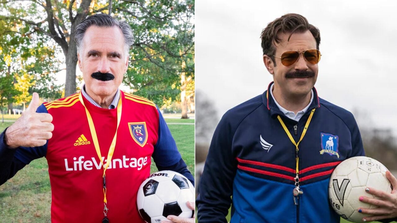 Jason Sudeikis Subtly Responds to Mitt Romney's 'Ted Lasso' Halloween