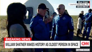 William Shatner Chokes Up After Space Flight: ‘Everybody in the World Needs to Do This’ (Video)