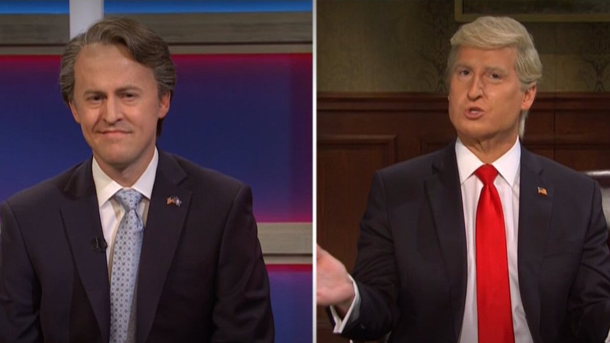 'SNL' James Austin Johnson's Trump Impression Completely Steals Cold