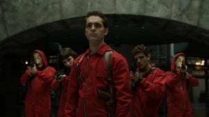 "Money Heist" on Netflix