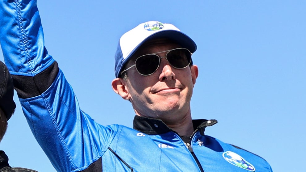 Glenn De Vries the day of the Blue Origin flight