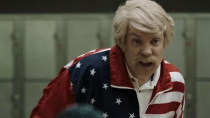 Jason Sudeikis in the Foo Fighters video for "Love Dies Young"
