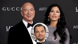 Jeff Bezos Lauren Sanchez Leonardo DiCaprio