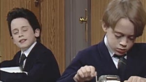 Kieran and Macaulay Culkin on SNL in 1991