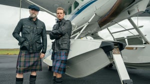 Graham McTavish and Sam Heughan