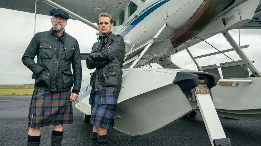 Graham McTavish and Sam Heughan