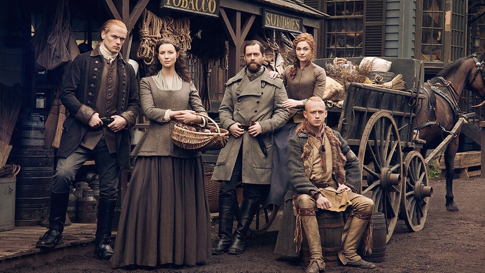 The cast of Starz's 'Outlander'