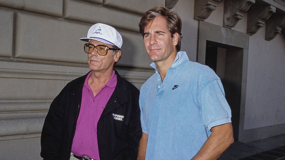 Dean Stockwell and Scott Bakula attend the rehearsals for the 42nd Annual Primetime Emmy Awards at the Pasadena Civic Auditorium in Pasadena, Calif., 16th September 1990