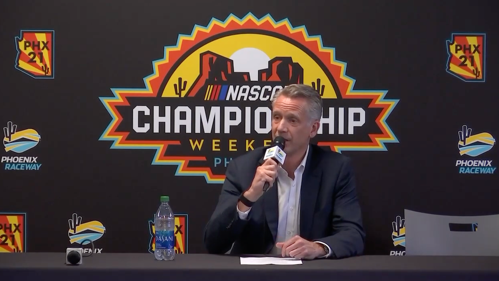 NASCAR Steve Phelps Let's Go Brandon