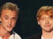 Tom Felton and Rupert Grint onstage during the 2011 Teen Choice Awards held at the Gibson Amphitheatre on August 7, 2011 in Universal City, California.