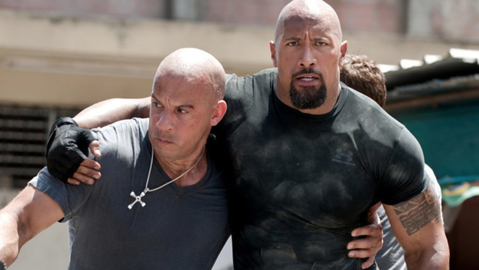 Vin Diesel Dwayne Johnson The Rock