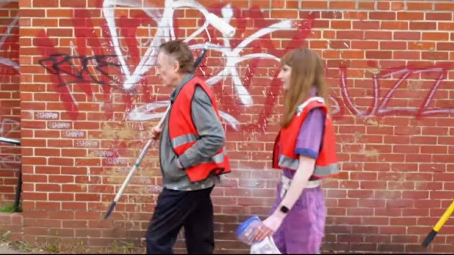 Walken The Outlaws Banksy