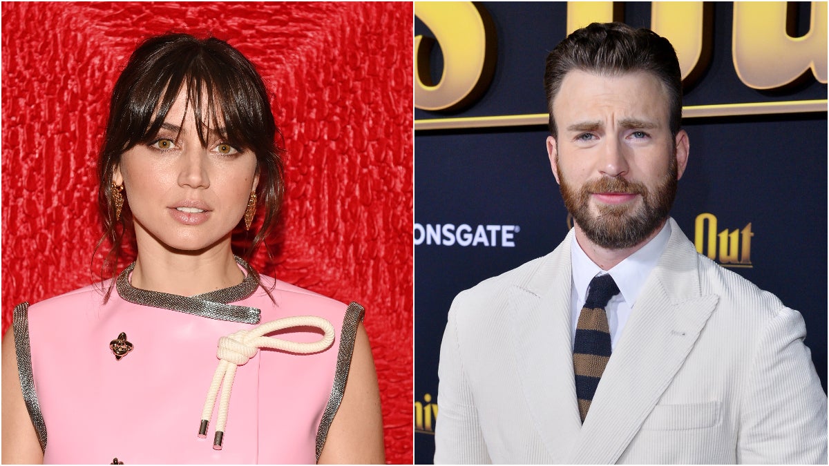 Ana de Armas Daily on X: new photos of ana de armas and chris evans in  their upcoming movie 'ghosted'  / X