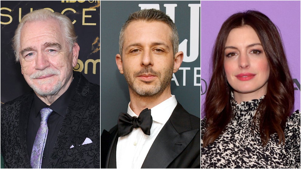 Brian Cox Jeremy Strong Anne Hathaway