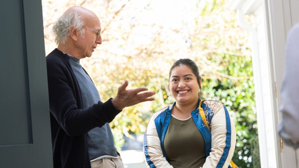 Curb Your Enthusiasm Larry David Keyla Monterroso Mejia