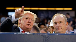Donald Trump and Bill O'Reilly in 2012 (Getty Images)