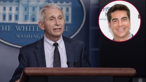 Dr. Anthony Fauci, Jesse Watters, inset (Getty Images)