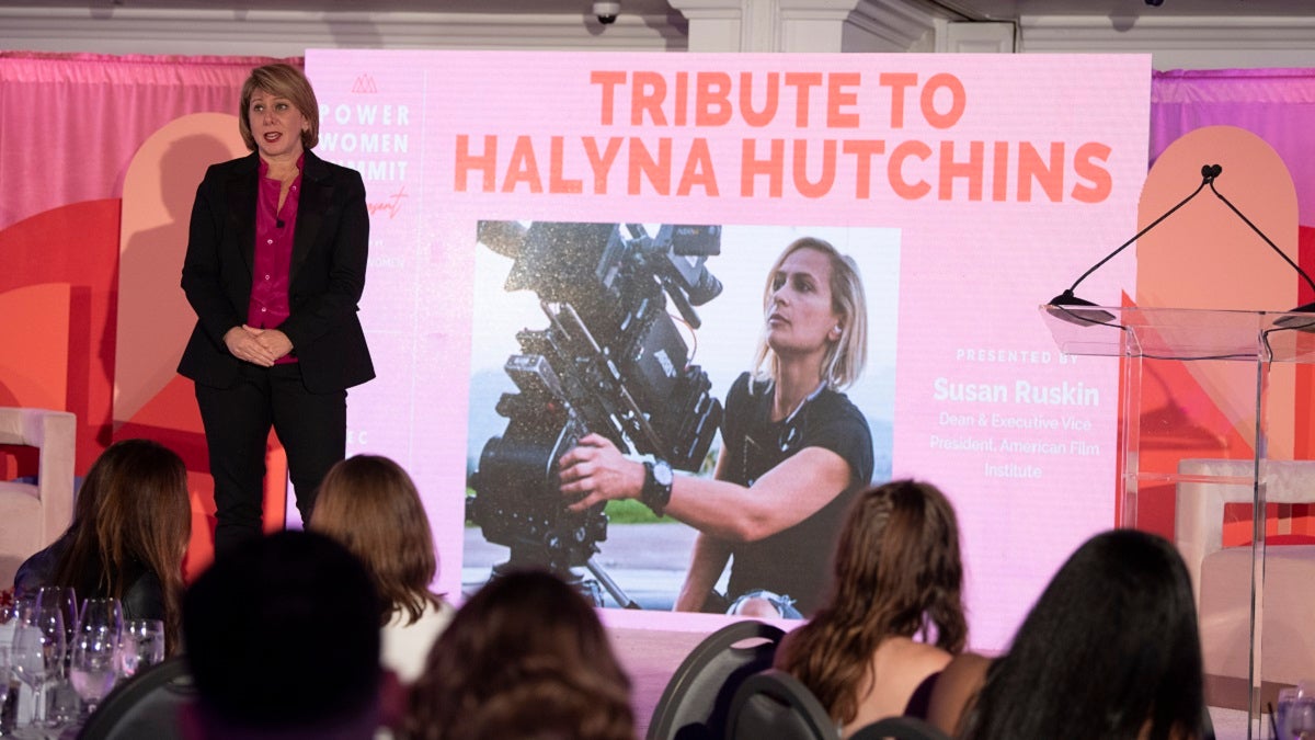 Halyna Hutchis Tribute at TheWrap Power Women Summit (Matt Petit)