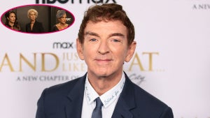 Michael Patrick King (Getty Images), "And Just Like That..." (inset, HBO Max)