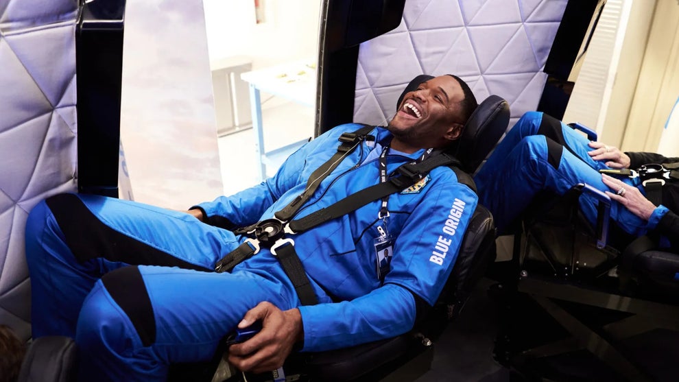 Michael Strahan Blue Origin