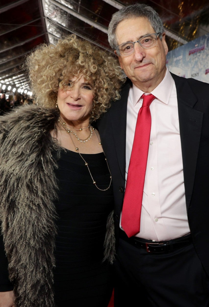 Tom Rothman, Chairman and CEO, Sony Pictures Entertainment Motion Picture Group, and Amy Pascal, Producer, attend the World Premiere of Columbia Pictures SPIDER-MAN: NO WAY HOME at the Regency Village and Bruin Theaters. Credit: Eric Charbonneau Tom Rothman, Chairman and CEO, Sony Pictures Entertainment Motion Picture Group, and Amy Pascal, Producer, attend the World Premiere of Columbia Pictures SPIDER-MAN: NO WAY HOME at the Regency Village and Bruin Theaters. Credit: Eric Charbonneau