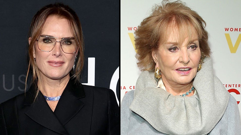 Brooke Shields, Barbara Walters (Getty Images)