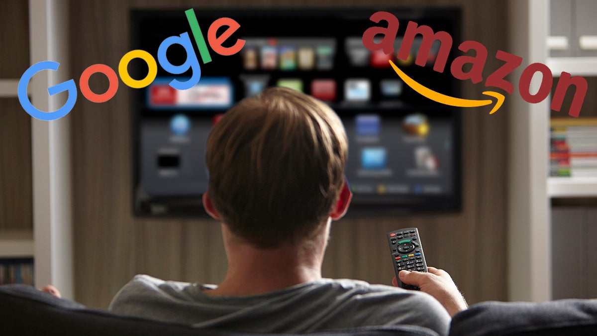 connected tv google amazon