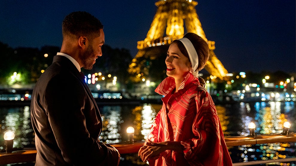 Emily in Paris, Lucien Laviscount as Alfie, Lily Collins as Emily