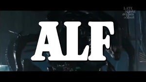 Alf Gritty Reboot Stephen Colbert Bel-Air The Late Show