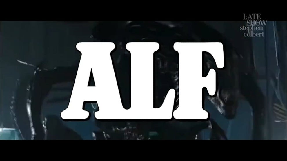 Alf Gritty Reboot Stephen Colbert Bel-Air The Late Show