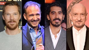 Benedict Cumberbatch, Ralph Fiennes, Dev Patel, Ben Kingsley (Getty Images)