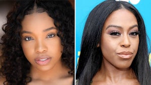 Brittney Jefferson and DomiNque Perry (Credit: IMDb/Getty Images)