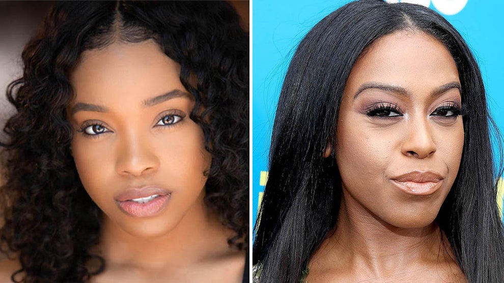 Brittney Jefferson and DomiNque Perry (Credit: IMDb/Getty Images)