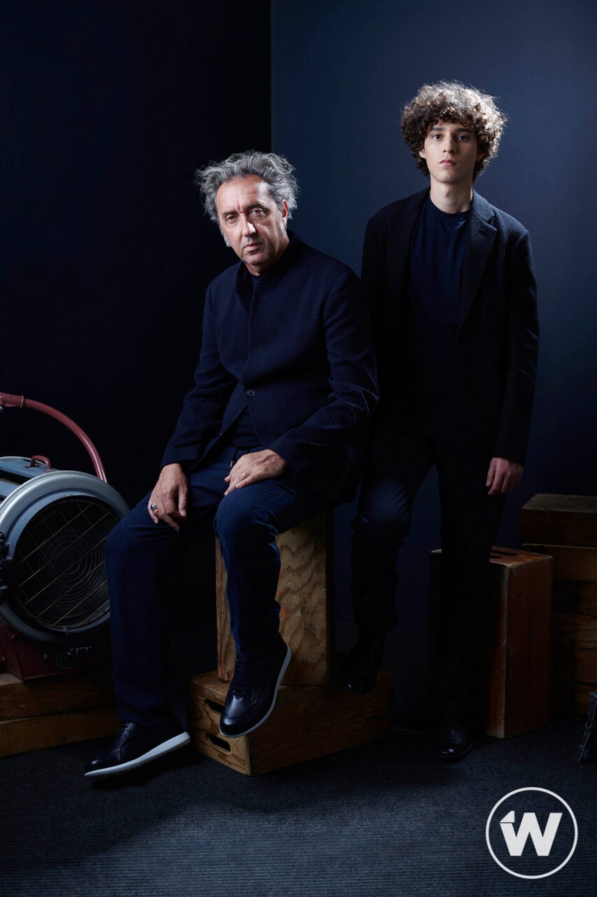Paolo Sorrentino & Filippo Scotti Paolo Sorrentino & Filippo Scotti