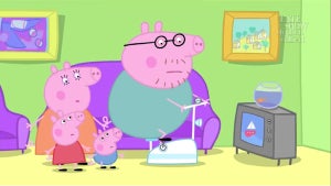 Colbert Peloton Peppa Pig