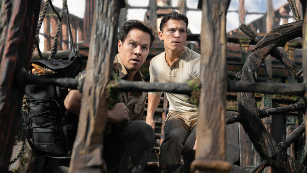 Uncharted Mark Wahlberg Tom Holland