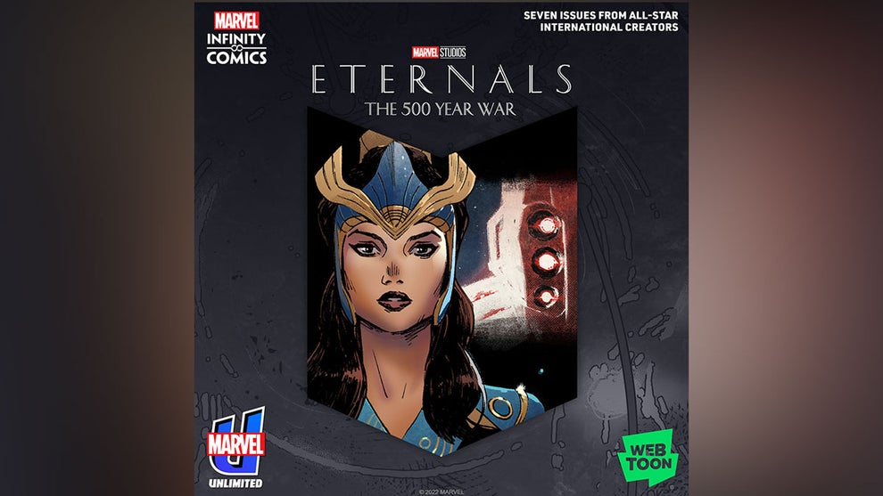 Marvel Entertainment and Webtoon announce a new series, "Eternals: The 500 Year War" (Courtesy Webtoon)