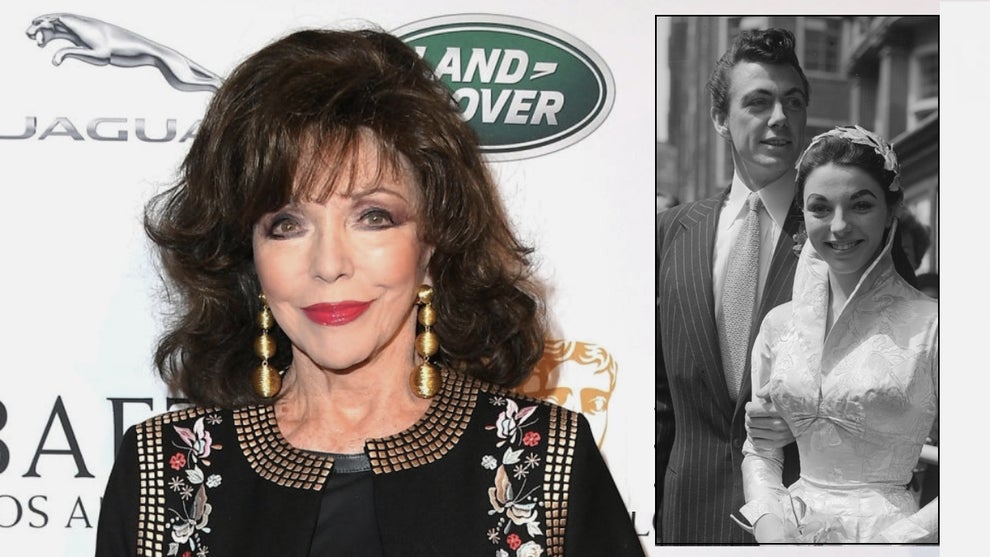 Joan Collins husband Maxwell Reed
