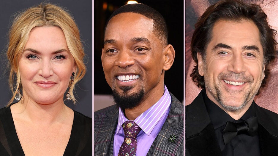 Kate Winslet, Will Smith, Javier Bardem (Getty Images)