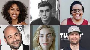 L-R (top): Jojo Brown, Charlie Hall, Madison Shepard, (bottom row) Ian Gomez, Madeline Wise, Jon Glaser (Images courtesy Freeform)