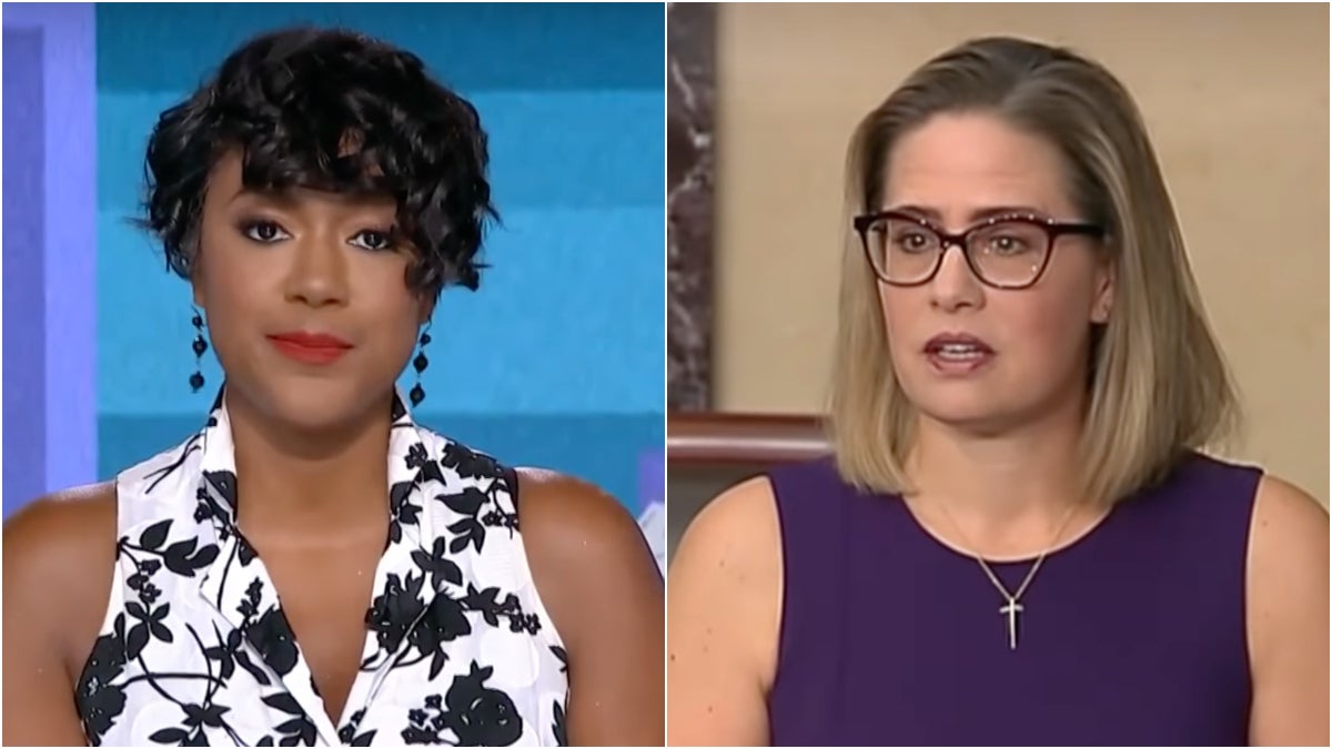 Msnbc Host Tiffany Cross Accuses Kyrsten Sinema Of Upholding White Supremacy