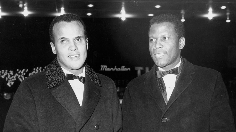 Harry Belafonte and Sidney Poitier