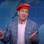 Peyton Manning Joins Weekend Update to Talk Tom Brady Retirement, Rave About ‘Emily in Paris’ (Video)