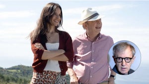 Elena Anaya and Wallace Shawn in "Rifkin's Festival" (Vision Distribution)