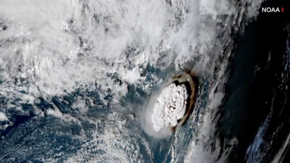 Tsunami Advisory Issued for West Coast After Undersea Volcano Erupts